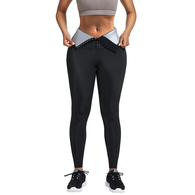 High Waist Pants Slim Compression - Workout Tights Thighs Slimmer Body - Fitness Leggings