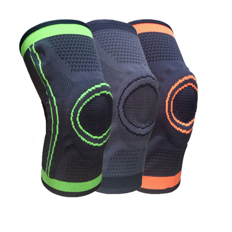 Sports Pressure Knee Pads Running and Cycling Basketball Straps Knee Pads Breathable Wrapping Knee Pads 3D Pressure Knee Pads